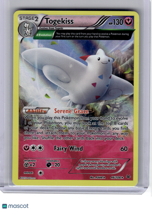 2015 Pokemon—Togekiss #46 Roaring Skies—Rare Holo [Lightly Played]