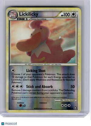 2014 Pokemon—Lickilicky #38 Triumphant—Uncommon Reverse Holo [Lightly Played]