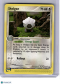 2004 Pokemon—Shelgon #41 EX Dragon—Uncommon Non-Holo