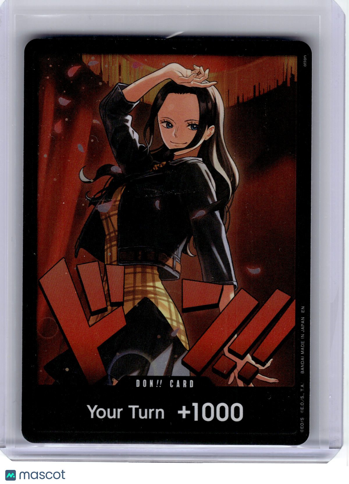2023 One Piece CCG—DON!! Card (Nico Robin) EB03—DON!! Foil