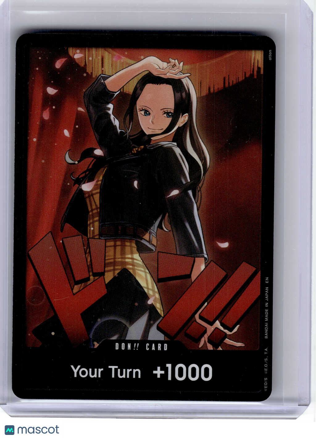 2023 One Piece CCG—DON!! Card (Nico Robin) EB03—DON!! Foil