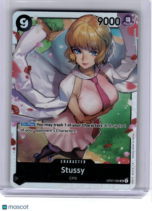 2024 One Piece CCG—Stussy #085 Years in the Future—Super Rare Foil