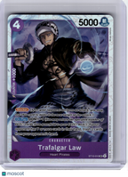 2024 One Piece CCG—Trafalgar Law (Reprint) #ST10-010 PRB-01—Super Rare Foil