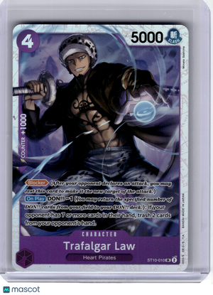 2024 One Piece CCG—Trafalgar Law (Reprint) #ST10-010 PRB-01—Super Rare Foil