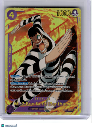 2025 One Piece CCG—Mr.2.Bon.Kurei(Bentham)(Reprint) #061 PRB-02—Secret Rare Foil