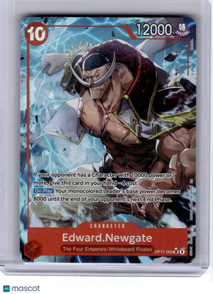 2026 One Piece CCG—Edward.Newgate (Alternate Art) #OP17-005 —Super Rare Foil