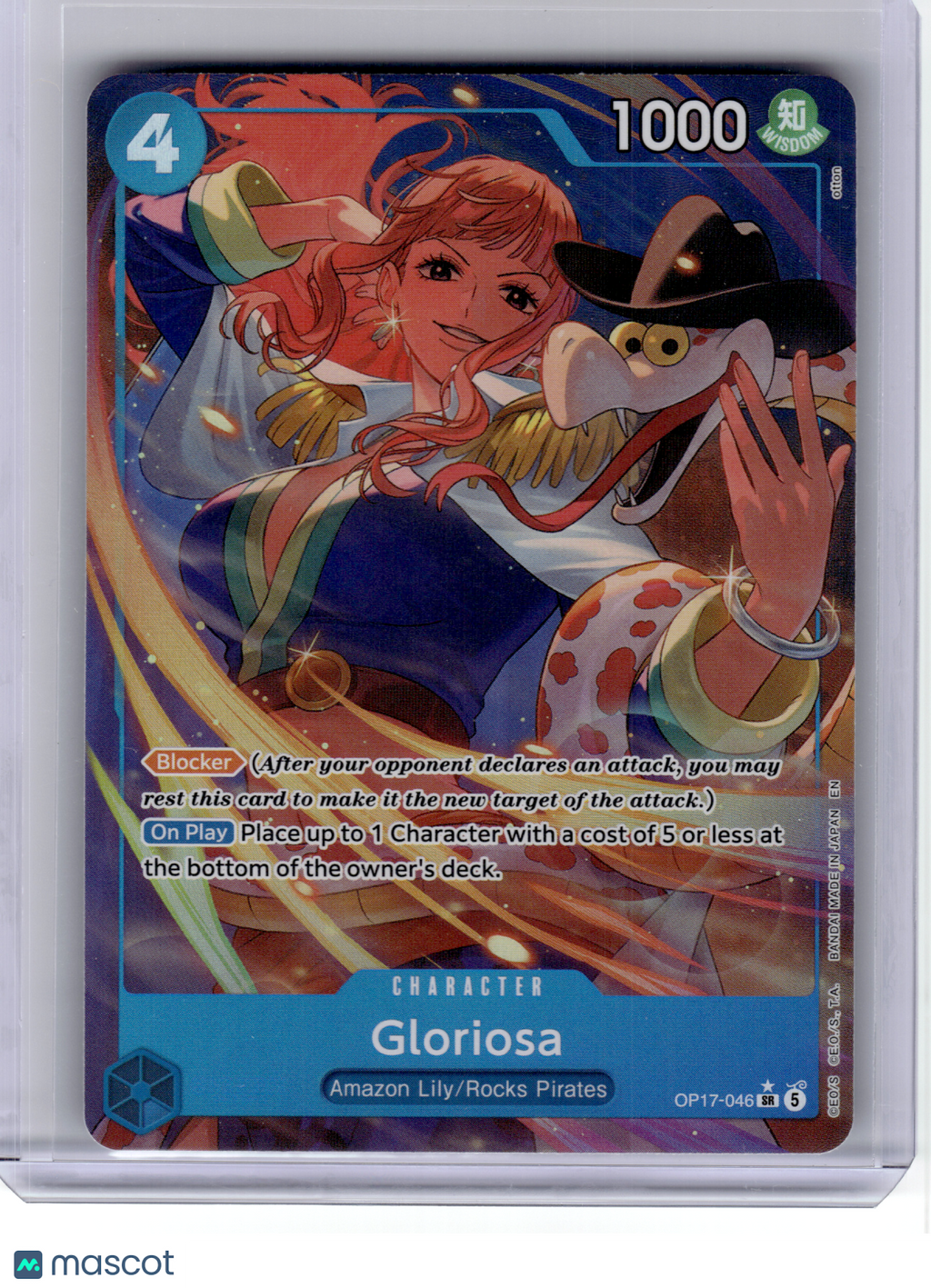 2026 One Piece Card Game—Gloriosa (Alternate Art) #OP17-046 —Super Rare Foil