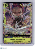 2026 One Piece CCG—Sweet 3 Generals (Alternate Art) #OP17-114—Rare Foil