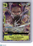 2026 One Piece CCG—Sweet 3 Generals (Alternate Art) #OP17-114—Rare Foil