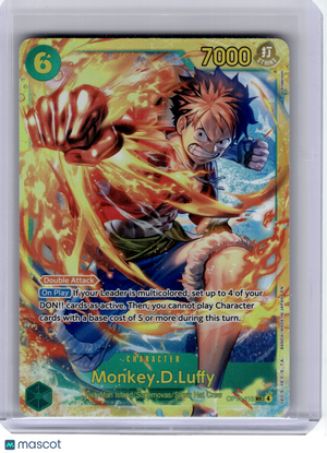 2025 One Piece CCG—Monkey D. Luffy #118 Carrying On His Will—Secret Rare Foil