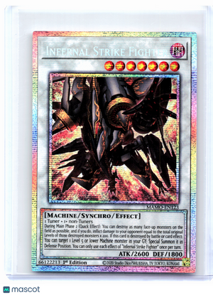 2026 YuGiOh!—Infernal Strike Fighter #MAMO-EN123 Magnificent Monsters—STAR (1E)