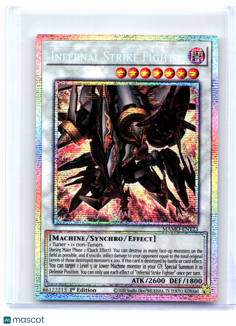 2026 YuGiOh!—Infernal Strike Fighter #MAMO-EN123 Magnificent Monsters—STAR (1E)