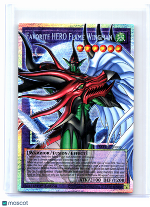 2023 Yu-Gi-Oh!—Favorite HERO Flame Wingman (Extended Art) #MAMO-EN005—STAR (1E)