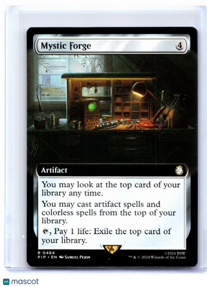 2024 Magic: The Gathering—Mystic Forge (Extended Art) #0484 Fallout—Rare Nonfoil