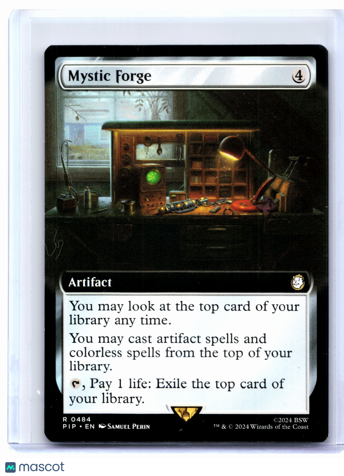 2024 Magic: The Gathering—Mystic Forge (Extended Art) #0484 Fallout—Rare Nonfoil