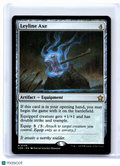 2024 Magic: The Gathering—Leyline Axe #0129 Foundations—Rare Nonfoil