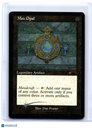 2022 Magic: TG—Mox Opal (Retro Frame) #1072 Secret Lair Drop—Mythic Foil Etched