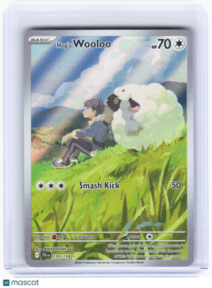 2025 Pokemon—Hop's Wooloo #170 Journey Together—Illustration Rare Holo