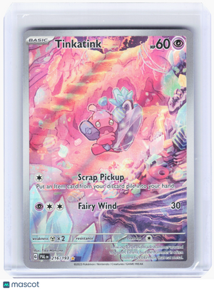 2023 Pokemon—Tinkatink #216 Paldea Evolved—Illustration Rare Holo