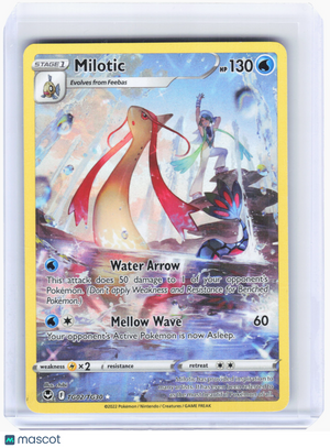 2022 Pokemon—Milotic #TG02 Silver Tempest: Trainer Gallery—Ultra Rare Holo