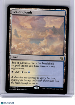 2022 MagicTG—Sea of Clouds #360 CLB—Rare Non-Foil
