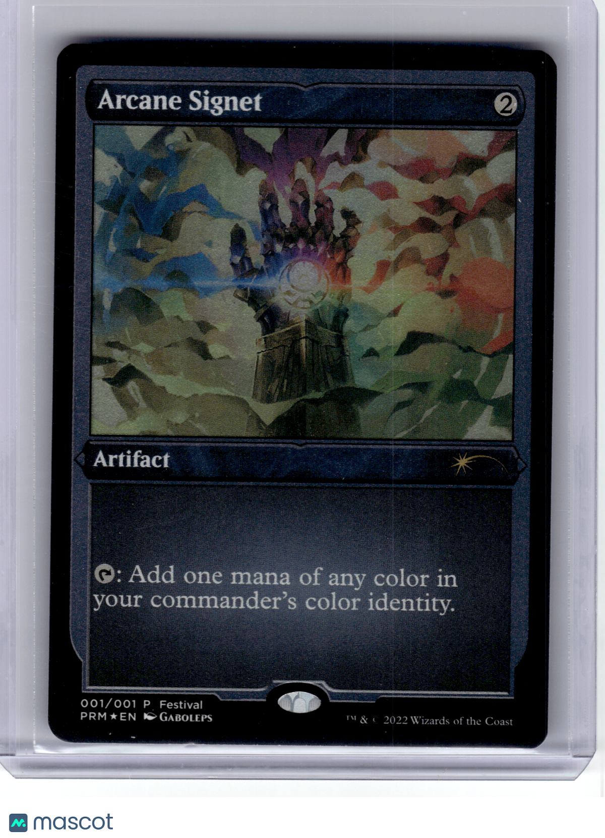 2026 Magic: The Gathering—Arcane Signet #1 MagicFest Cards—Promo Foil Etched
