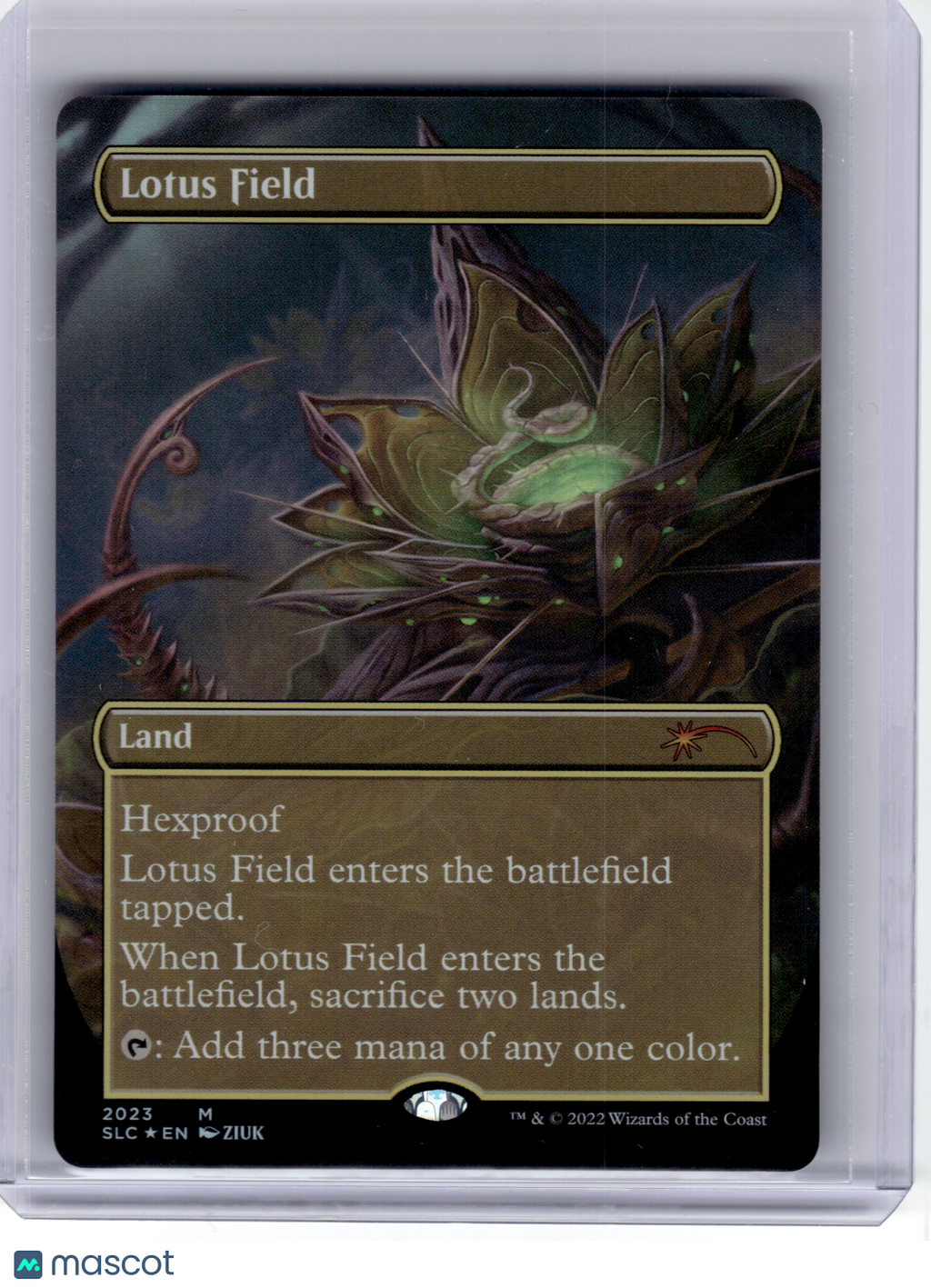 2023 Magic: The Gathering—Lotus Field #2023 Secret Lair Countdown Kit—Rare Foil