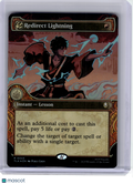 2025 MagicTG—Redirect Lightning (Showcase) #343 TLA—Rare Foil