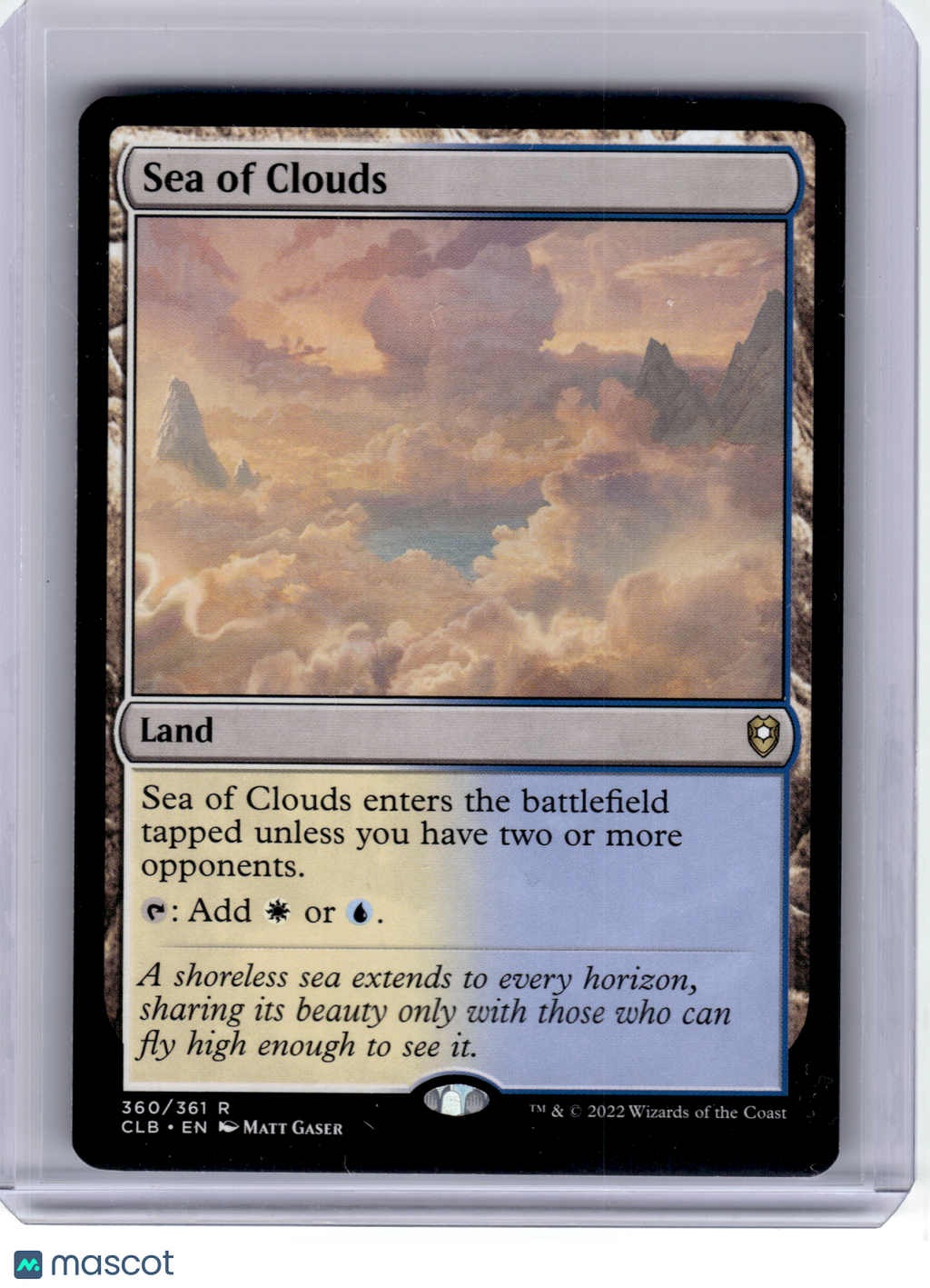 2022 Magic: The Gathering—Sea of Clouds #360 CLB—Rare Non-Foil