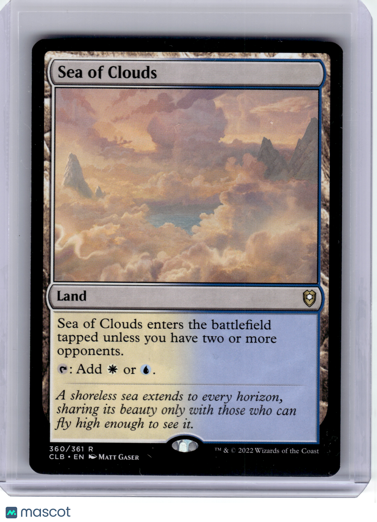 2022 Magic: The Gathering—Sea of Clouds #360 CLB—Rare Non-Foil