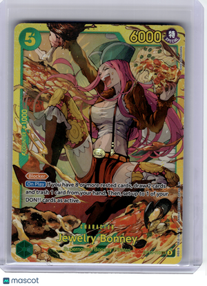 2025 One Piece CCG—Jewelry Bonney #118 Legacy of the Master—Secret Rare Foil