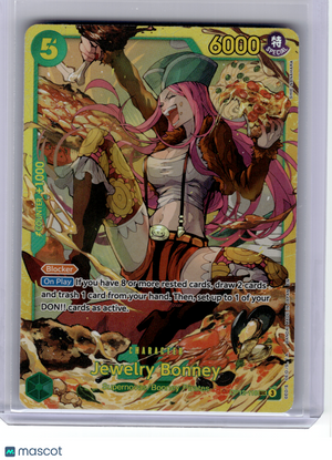 2025 One Piece CCG—Jewelry Bonney #118 Legacy of the Master—Secret Rare Foil