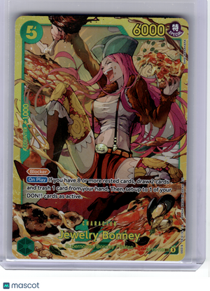 2025 One Piece CCG—Jewelry Bonney #118 Legacy of the Master—Secret Rare Foil