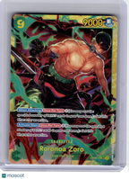 2024 One Piece CCG—Roronoa Zoro (Reprint) #OP06-118 PRB-02—Secret Rare Foil