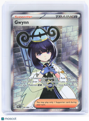 2026 Pokemon—Gwynn #109 Pitch Black—Ultra Rare Holo