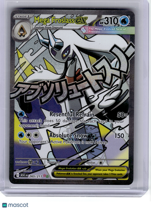 2026 Pokemon—Mega Froslass ex #265 Ascended Heroes—Mega Attack Rare Holo