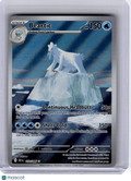2025 Pokemon—Beartic #110 Black Bolt—Illustration Rare Holo