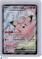 2025 Pokemon—Lillie's Clefairy EX #173 Journey Together—Ultra Rare Holo