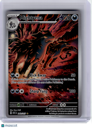 2026 Pokemon—Mightyena #243 Ascended Heroes—Illustration Rare Holo