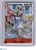 2024 One Piece CCG—Uta #001 Starter Deck 23 RED Shanks—Super Rare Foil