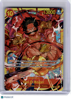 2024 One Piece CCG—Gol.D.Roger #118 Emperors in the New World—Secret Rare Foil