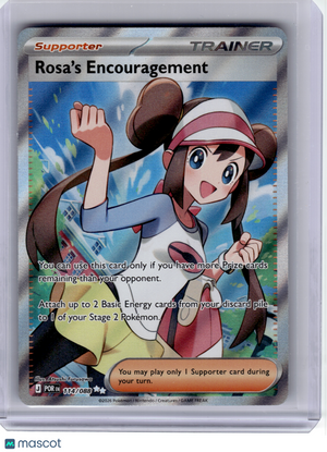 2026 Pokemon—Rosa's Encouragement #114 Perfect Order—Ultra Rare Holo