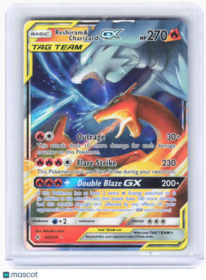 2019 Pokemon—Reshiram & Charizard GX #20 Unbroken Bonds—Ultra Rare Holo [HP]
