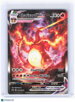 2022 Pokemon—Charizard VMAX #SWSH261 Sword & Shield—Black Star Promo Holo