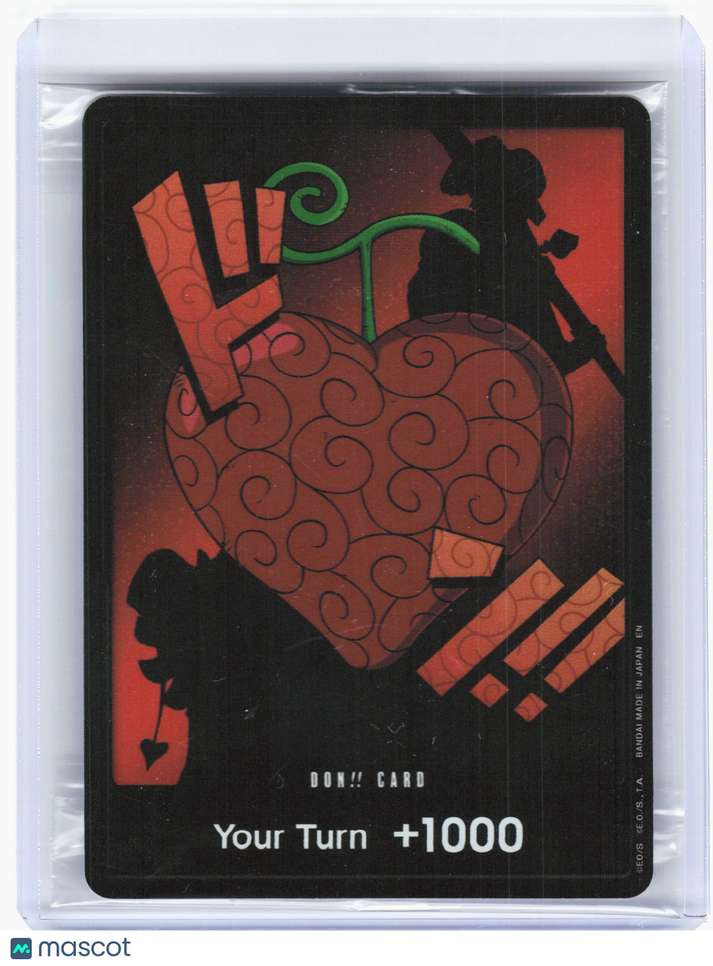 2025 One Piece Card Game—DON!! Card (Op-Op Fruit) #DON!!—Foil (Sealed)
