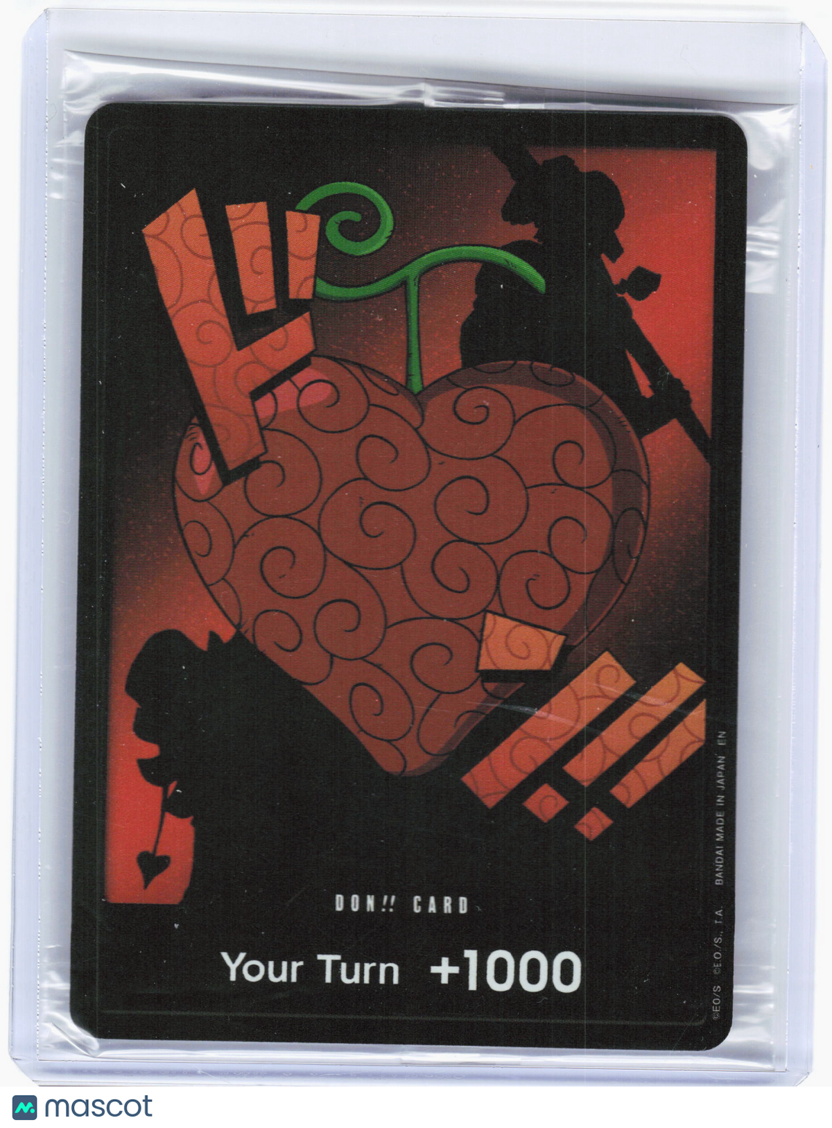 2023 One Piece Card Game—DON!! Card (Op-Op Fruit) #DON!!—Foil (Sealed)