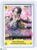 2025 One Piece Card Game—Boa Hancock #PRB02-017—Super Rare Foil