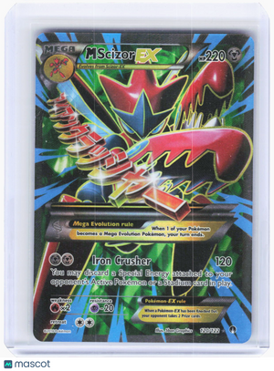 2016 Pokemon—M Scizor EX #120/122 BREAKpoint—Ultra Rare Foil (Lightly Played)
