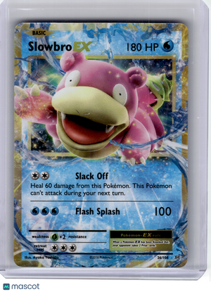 2016 Pokemon—Slowbro EX #26 XY Evolutions—Ultra Rare Holo
