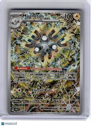 2024 Pokemon—Magneton #159 Scarlet & Violet—Black Star Promo Holo